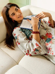 Nysa I Fall & Florals Karandi I Yards - Portia Fabrics