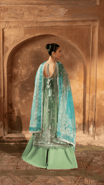 Ocean Bloom I Ember Festive Edit '25 I Aylin - Portia Fabrics