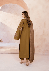 OLIVE REVERIE I The Winter Edt- Luxe Pret '25 I Zarqash - Portia Fabrics