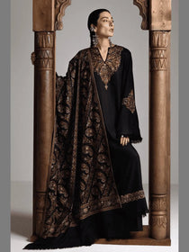 OUD-D5 | Winter Unstitched Saraab 2026 | Zara Shahjahan - Portia Fabrics