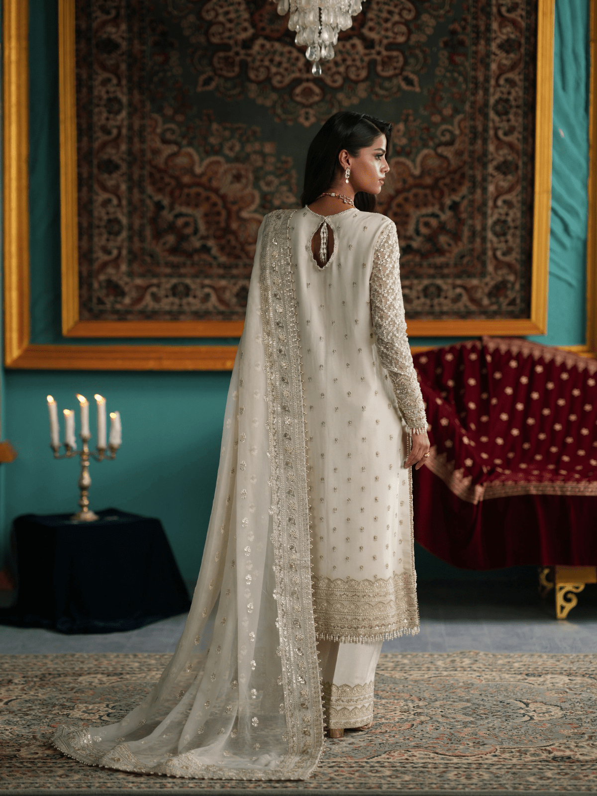 PAKEZAH-D8 | Afsaanah Vol-II | Zevk - Portia Fabrics