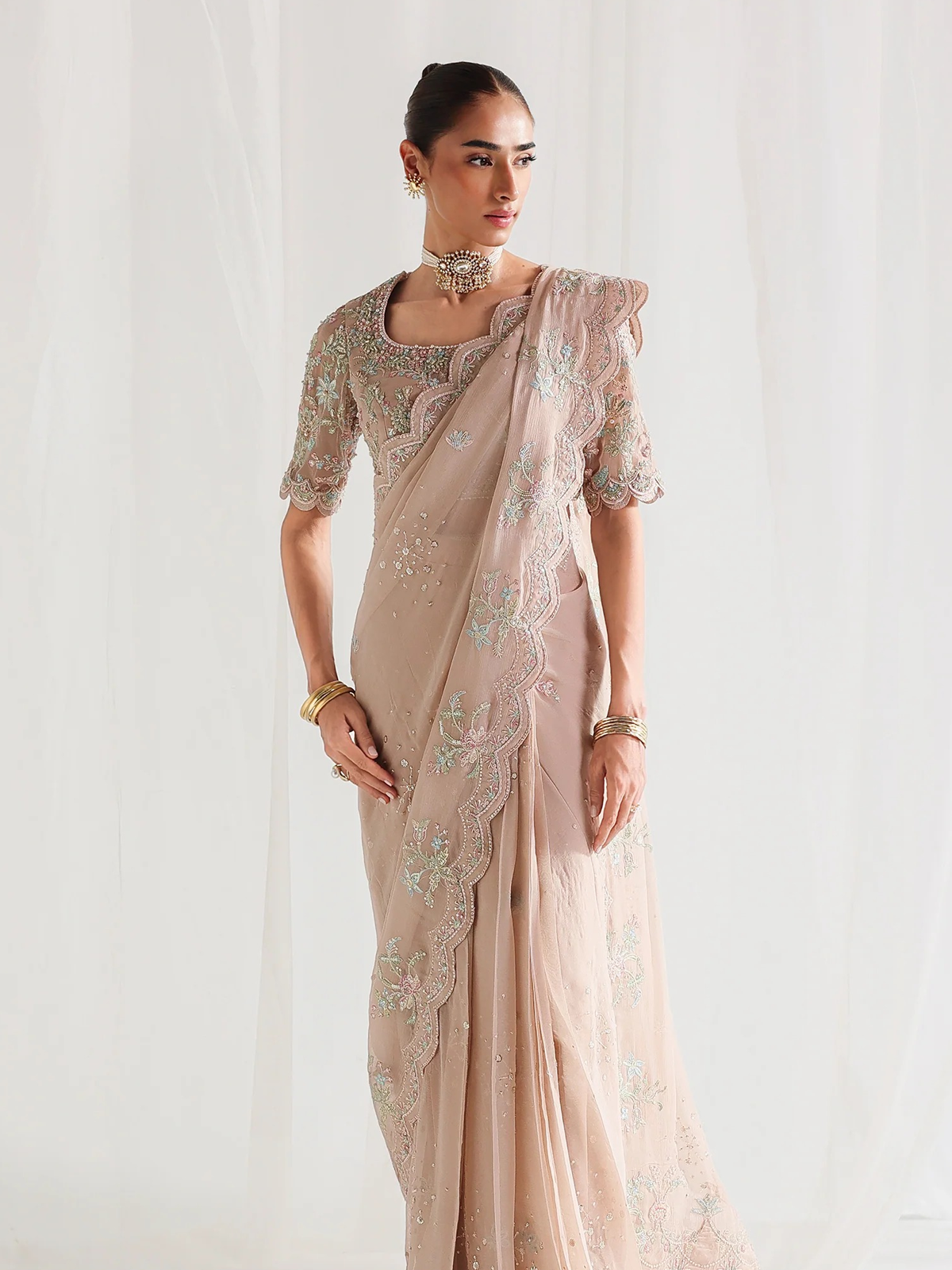 QCC-04 NOVERA | Chiffon '26 | Qalamkar Main image