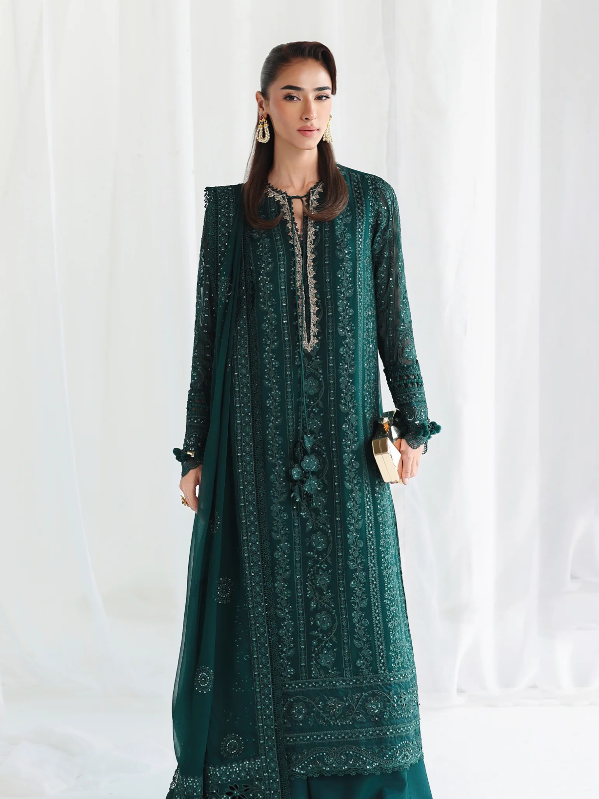 QCC-05 JANAAN | Chiffon '26 | Qalamkar Main image