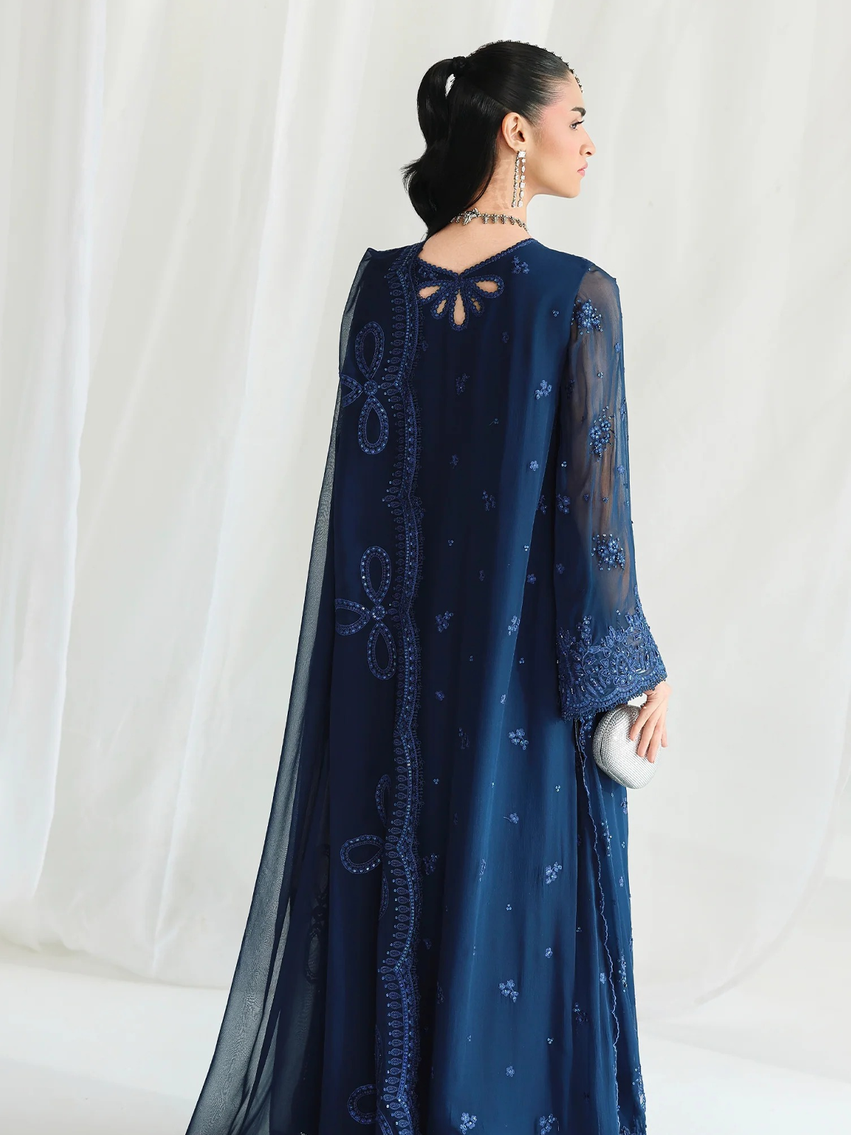 QCC-02 SHIREEN | Chiffon '26 | Qalamkar Secondary image