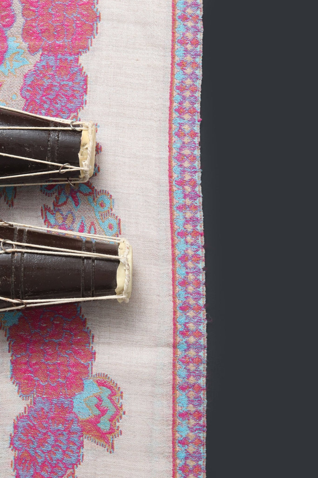 Pure Kaani Pashmina Stoler - Portia Fabrics