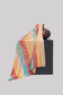 Pure Pashmina Embroidered Shawl - Portia Fabrics