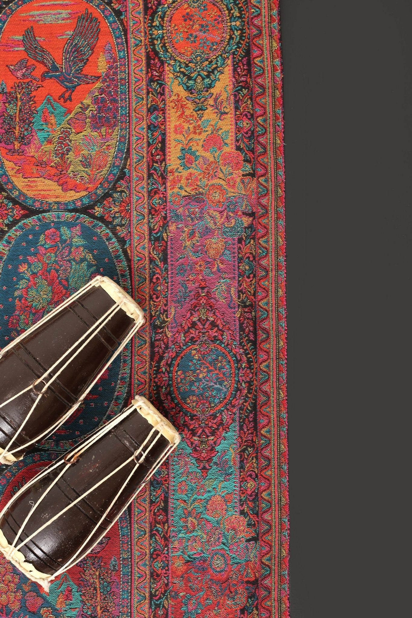 Pure Pashmina Indian Kaani Shawl Secondary image