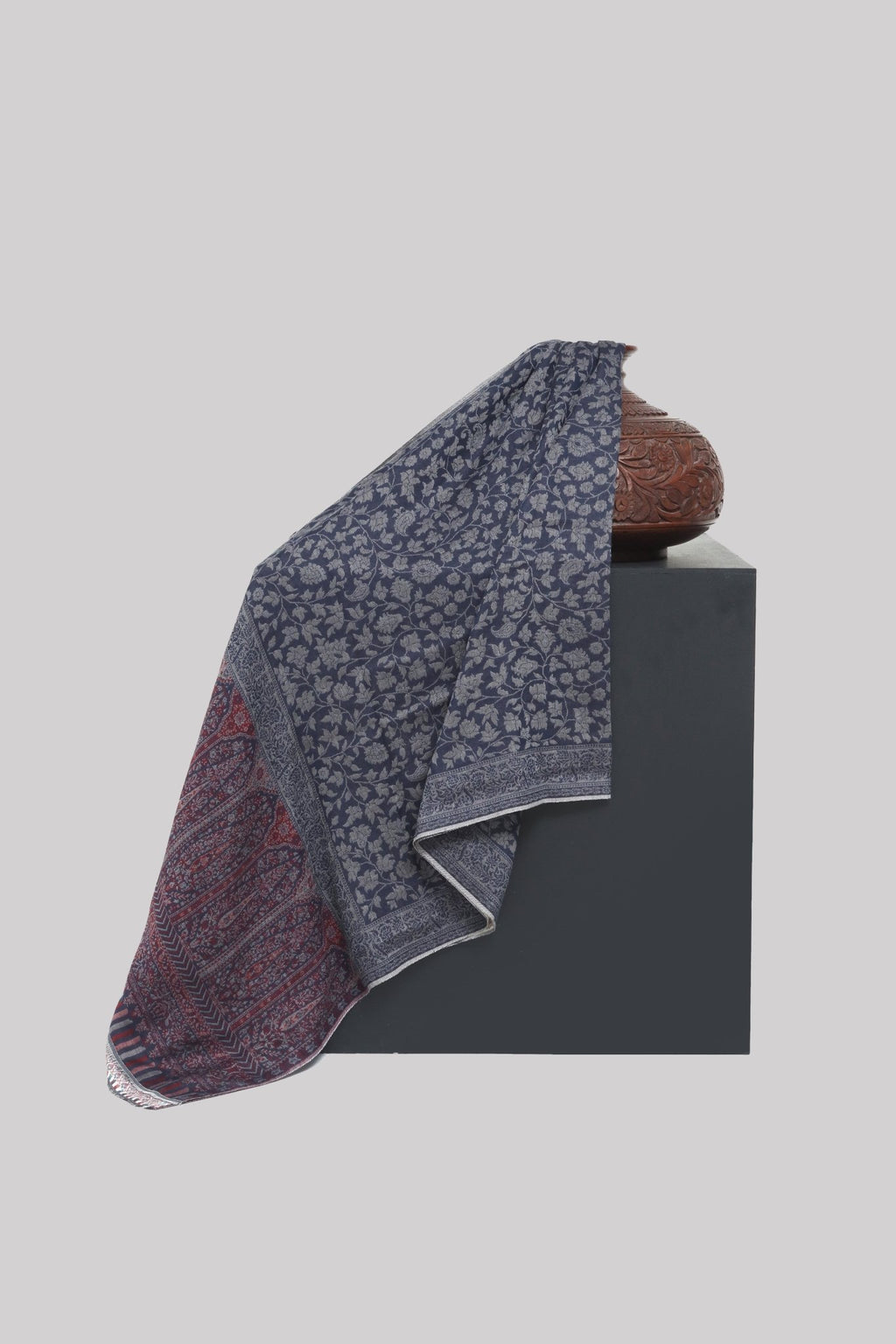 Pure Pashmina Kaani Shawl - Portia Fabrics