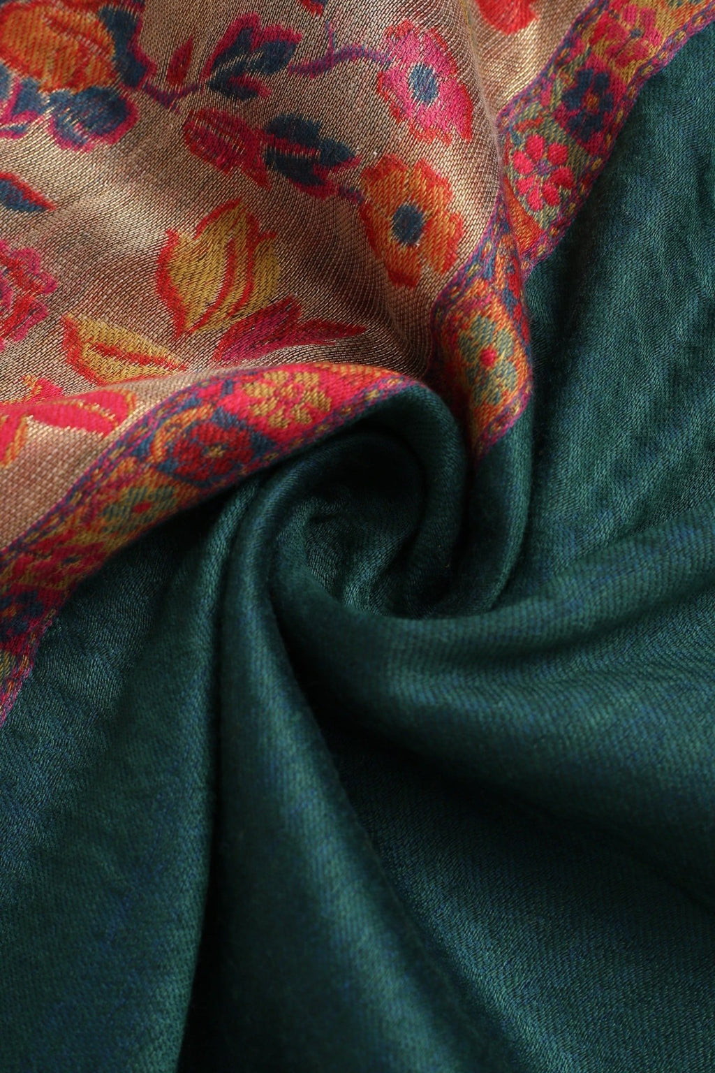 Pure Pashmina Kaani Shawl - Portia Fabrics