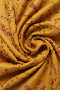Pure Pashmina Machine Embroidered Shawl - Portia Fabrics