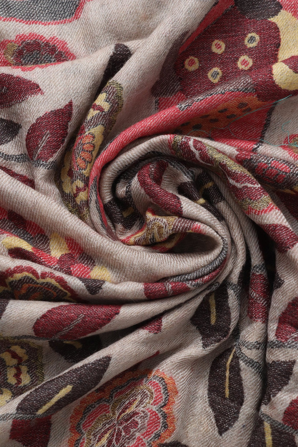 Pure Pashmina Shikargah Shawl - Portia Fabrics