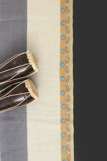 Pure Wool Qalamkar Stoler - Portia Fabrics