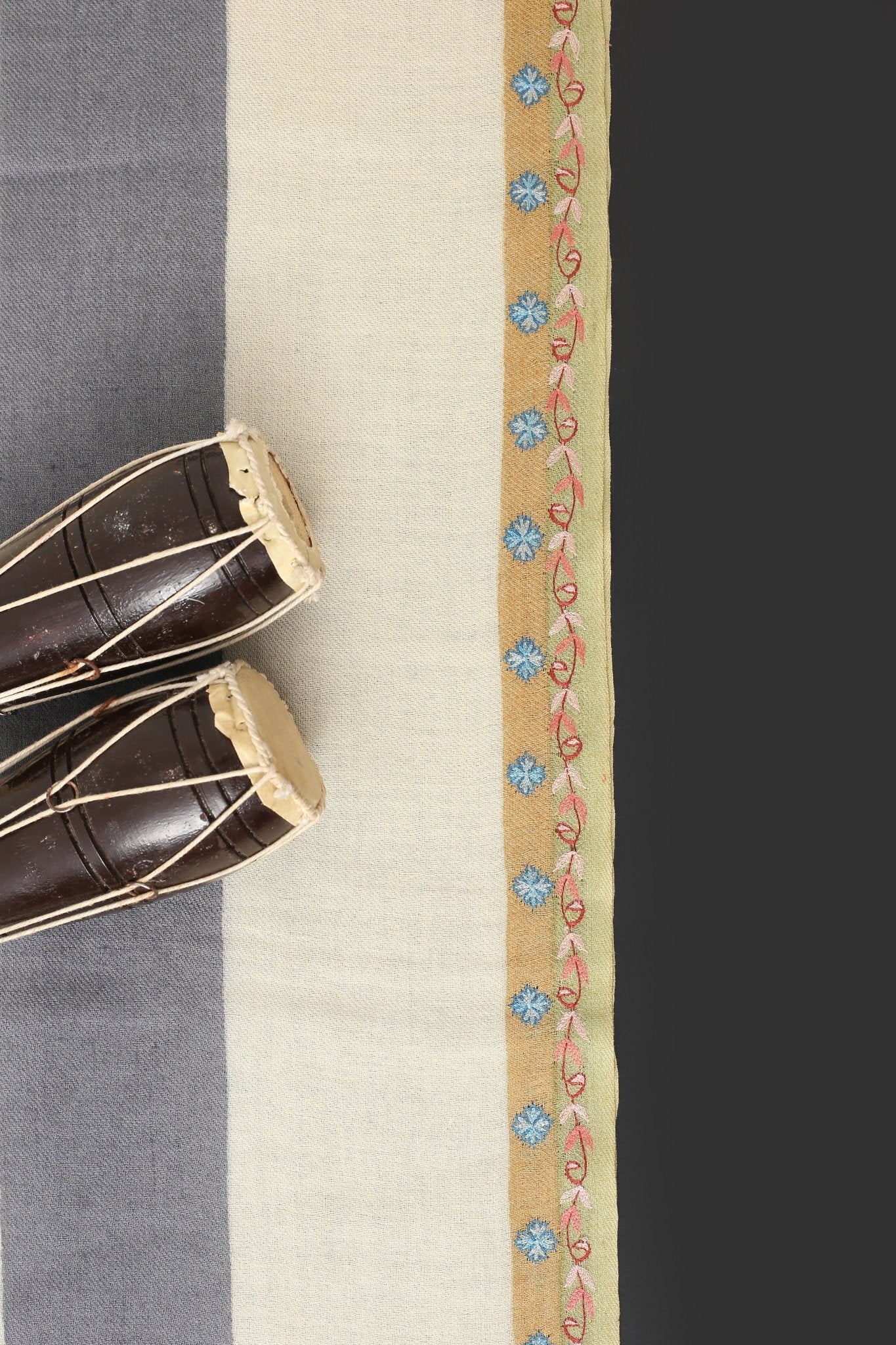 Pure Wool Qalamkar Stoler - Portia Fabrics