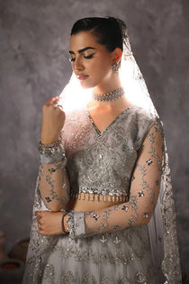 Rang-e-Barq I Saffron - Portia Fabrics