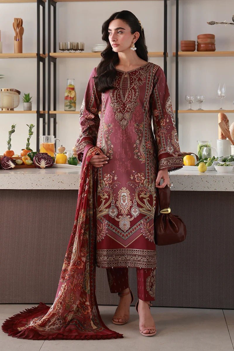Reva I Delia Unstitched Lawn I Gulaal - Portia Fabrics