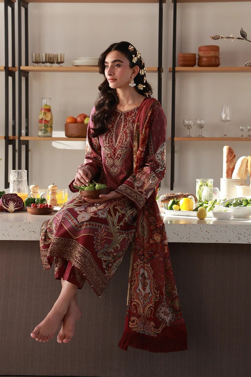 Reva I Delia Unstitched Lawn I Gulaal - Portia Fabrics
