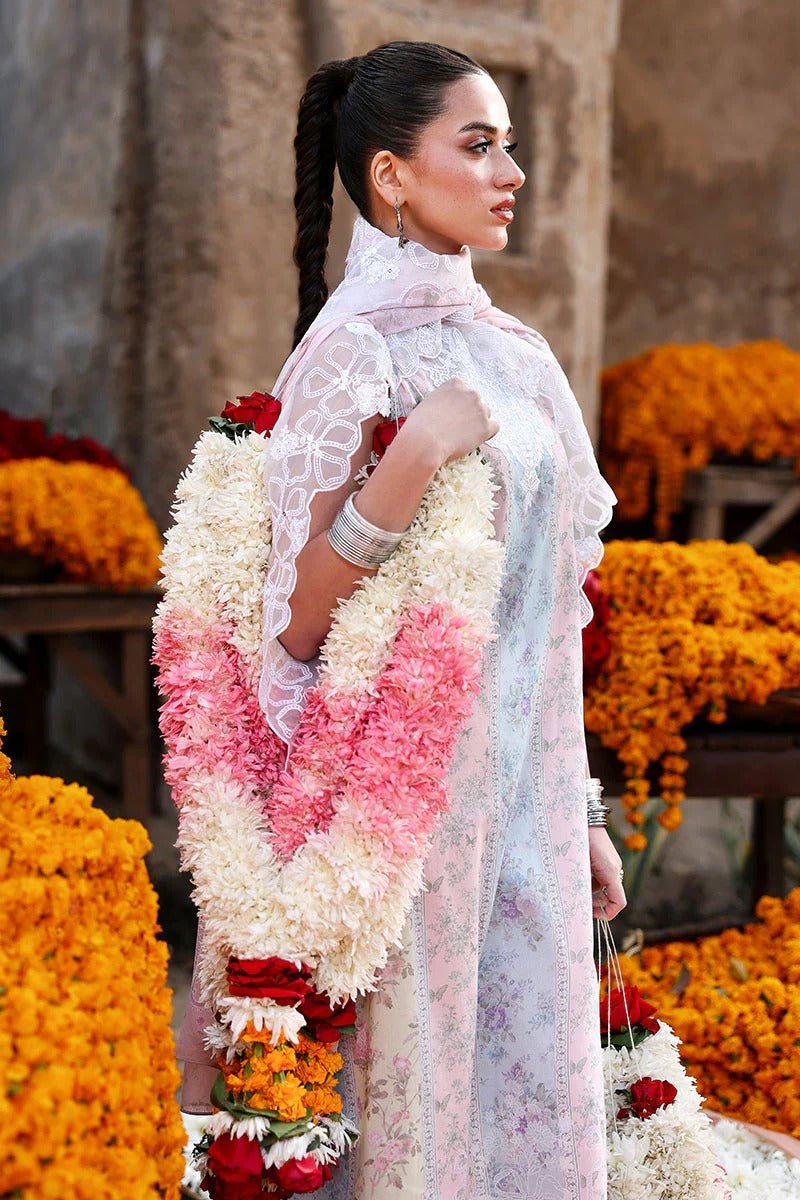 ROSE VEIL-3PC PRINTED LAWN SUIT | Cross Stitch - Portia Fabrics