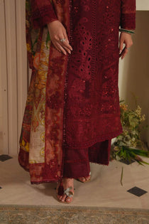 Rosette Radiance I Yakeen I Aneela Rizwan - Portia Fabrics