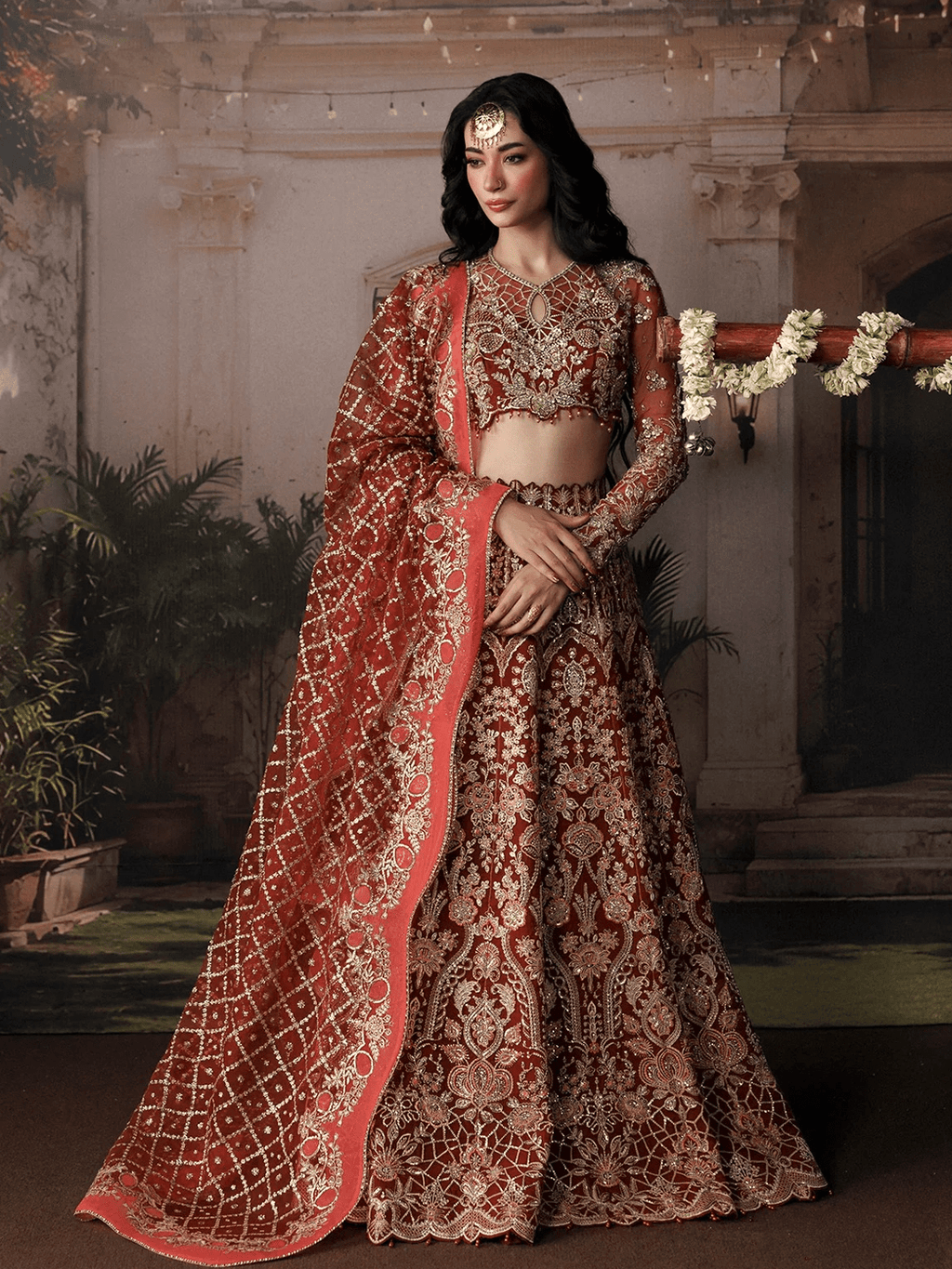 Rukhsan | SHEHNAI WEDDING FORMALS '26 | Aforzeh - Portia Fabrics