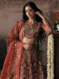 Rukhsan | SHEHNAI WEDDING FORMALS '26 | Aforzeh - Portia Fabrics