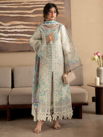S-014 | Sirene Luxury Lawn '26 I MAHNUR - Portia Fabrics