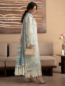 S-014 | Sirene Luxury Lawn '26 I MAHNUR - Portia Fabrics