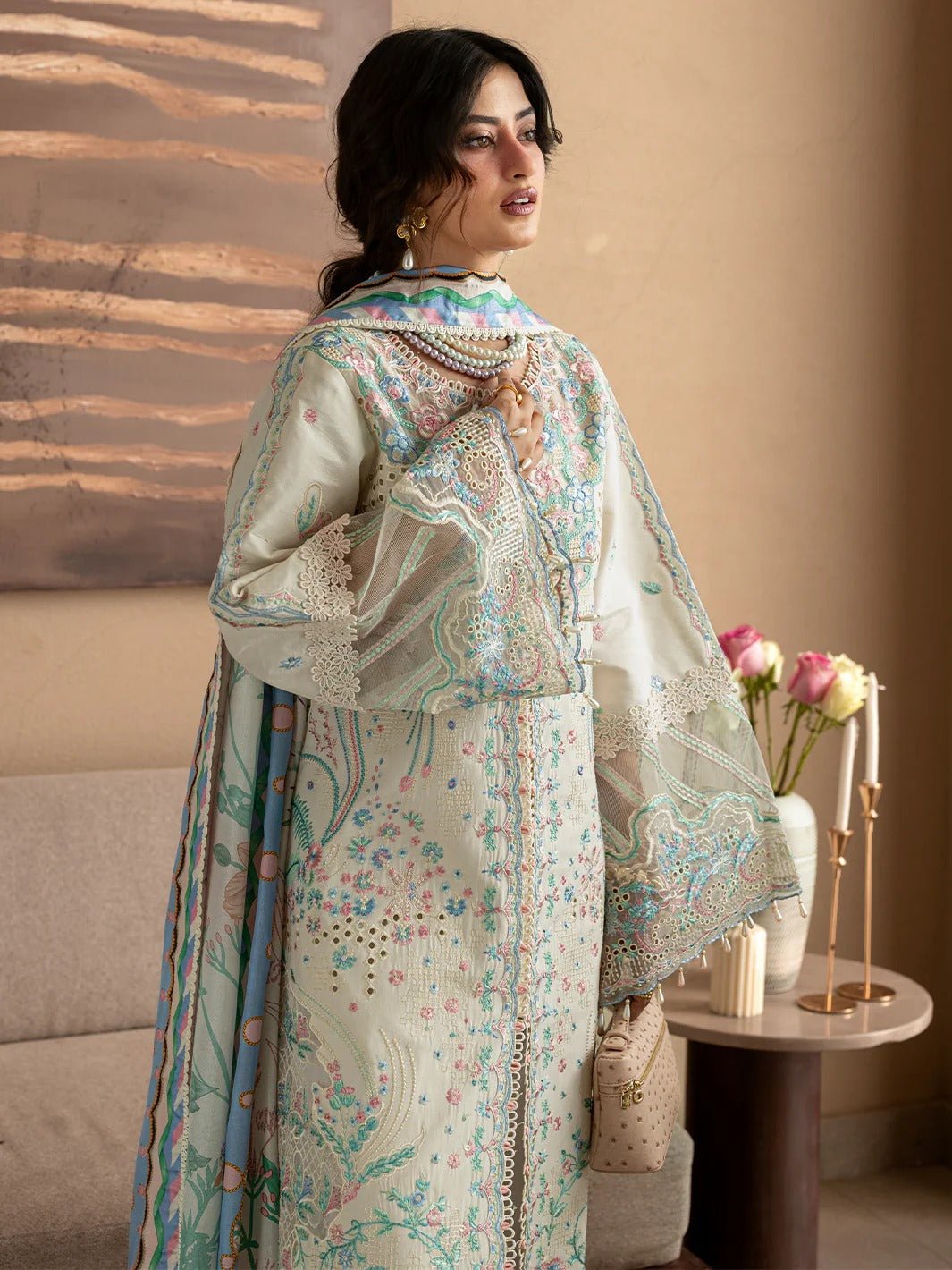 S-014 | Sirene Luxury Lawn '26 I MAHNUR - Portia Fabrics