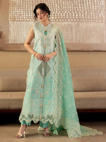 S-08 | Sirene Luxury Lawn '26 I MAHNUR - Portia Fabrics