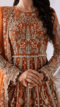 Saffron I Ember Festive Edit '25 I Aylin - Portia Fabrics