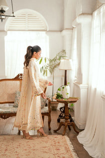 SB-01 Rina I Luxury Lawn Eid Edit 2025 I Qalamkar - Portia Fabrics