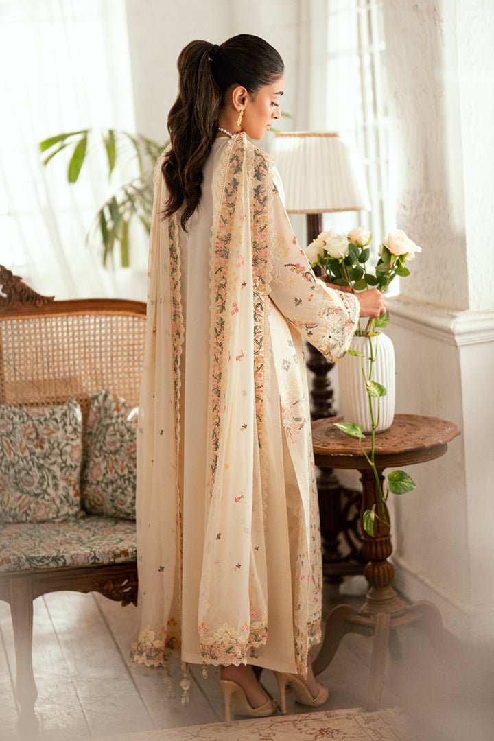 SB-01 Rina I Luxury Lawn Eid Edit 2025 I Qalamkar - Portia Fabrics