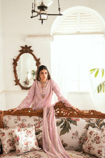 SB-06 Komal I Luxury Lawn Eid Edit 2025 I Qalamkar - Portia Fabrics