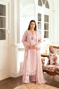 SB-06 Komal I Luxury Lawn Eid Edit 2025 I Qalamkar - Portia Fabrics