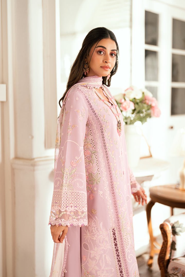 SB-06 Komal I Luxury Lawn Eid Edit 2025 I Qalamkar - Portia Fabrics