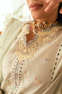 SB-08 Rimsha I Luxury Lawn Eid Edit 2025 I Qalamkar - Portia Fabrics