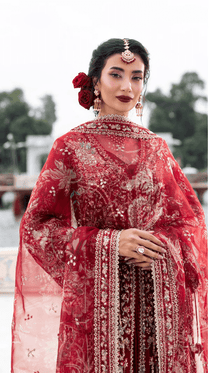 Scarlet I Ember Festive Edit '25 I Aylin - Portia Fabrics