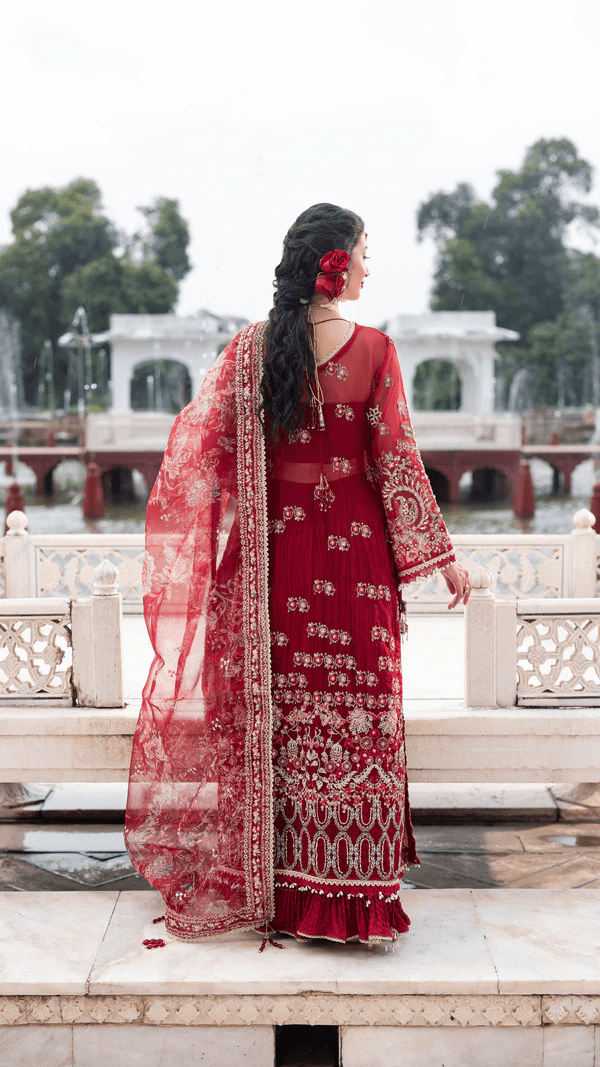 Scarlet I Ember Festive Edit '25 I Aylin - Portia Fabrics