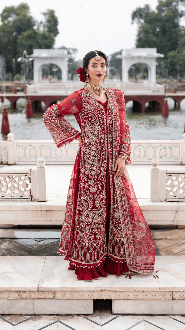 Scarlet I Ember Festive Edit '25 I Aylin - Portia Fabrics