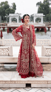 Scarlet I Ember Festive Edit '25 I Aylin - Portia Fabrics