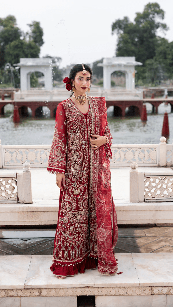 Scarlet I Ember Festive Edit '25 I Aylin - Portia Fabrics