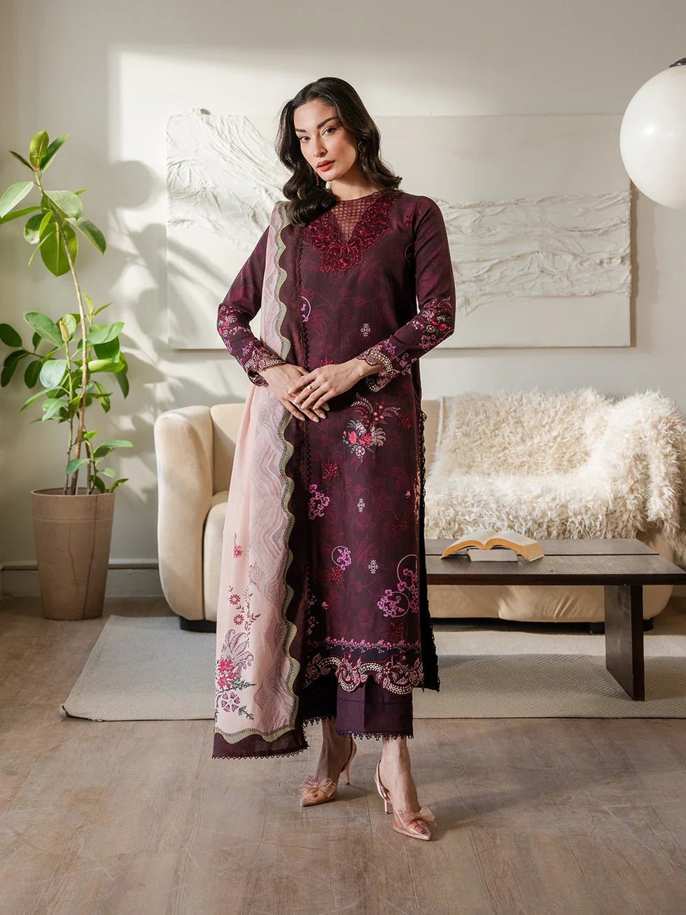 Scarlet I Lawana Khaddar '25 I Cinq - Portia Fabrics