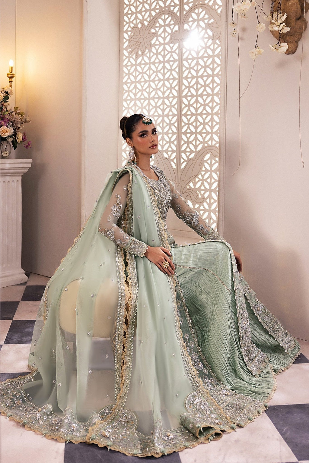 SERAPHINA (ZC24-03) | Zaha Gossamer '24 | Zaha by Khadija Shah - Portia Fabrics