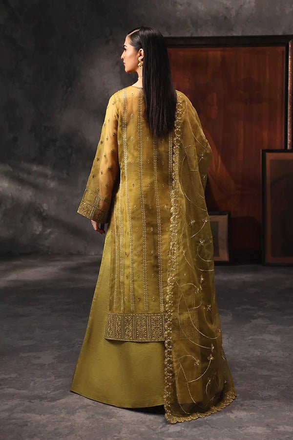 Shola-e-Noor I Saffron - Portia Fabrics