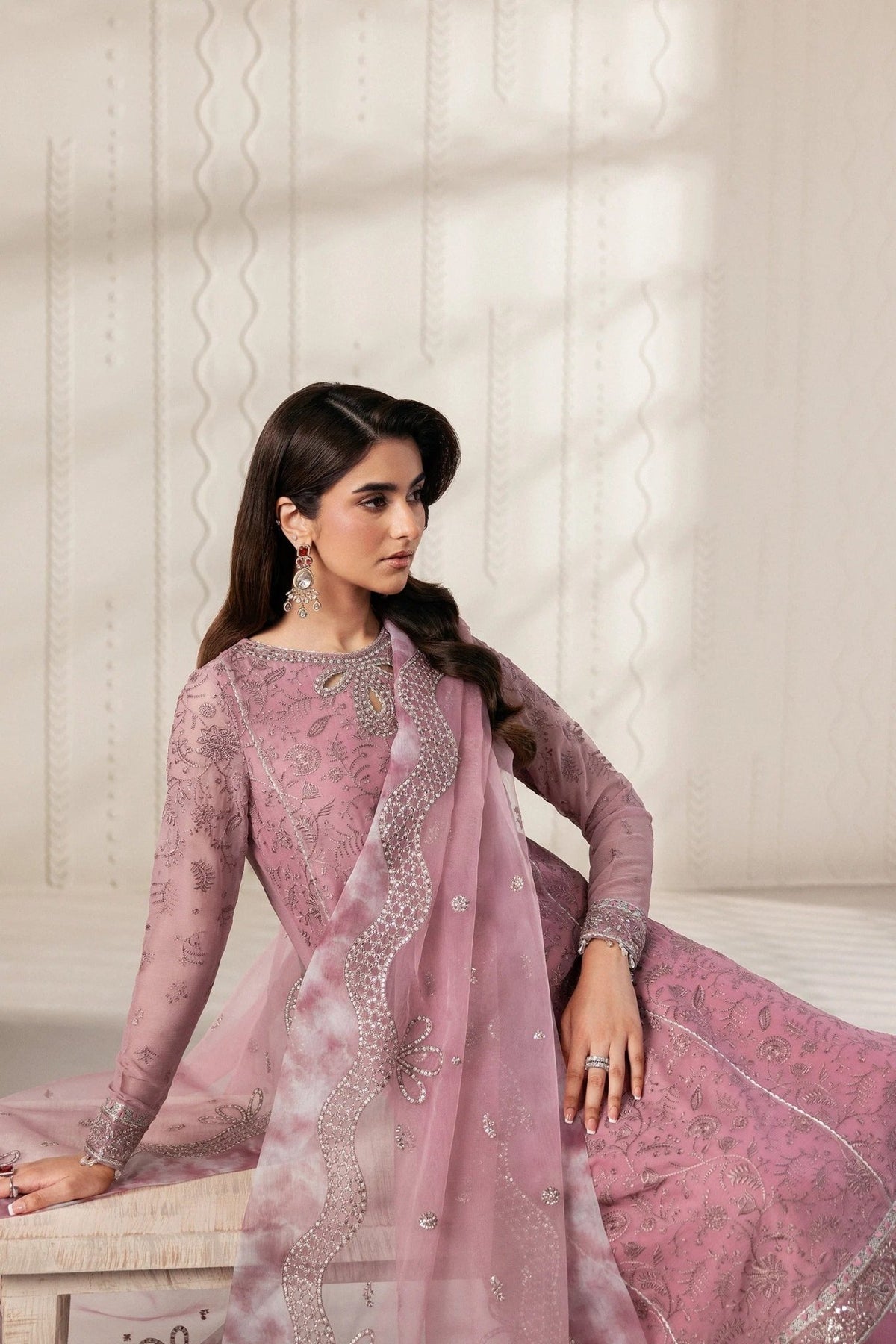 SIYAAN | Bayaan Chiffon | Zarif - Portia Fabrics