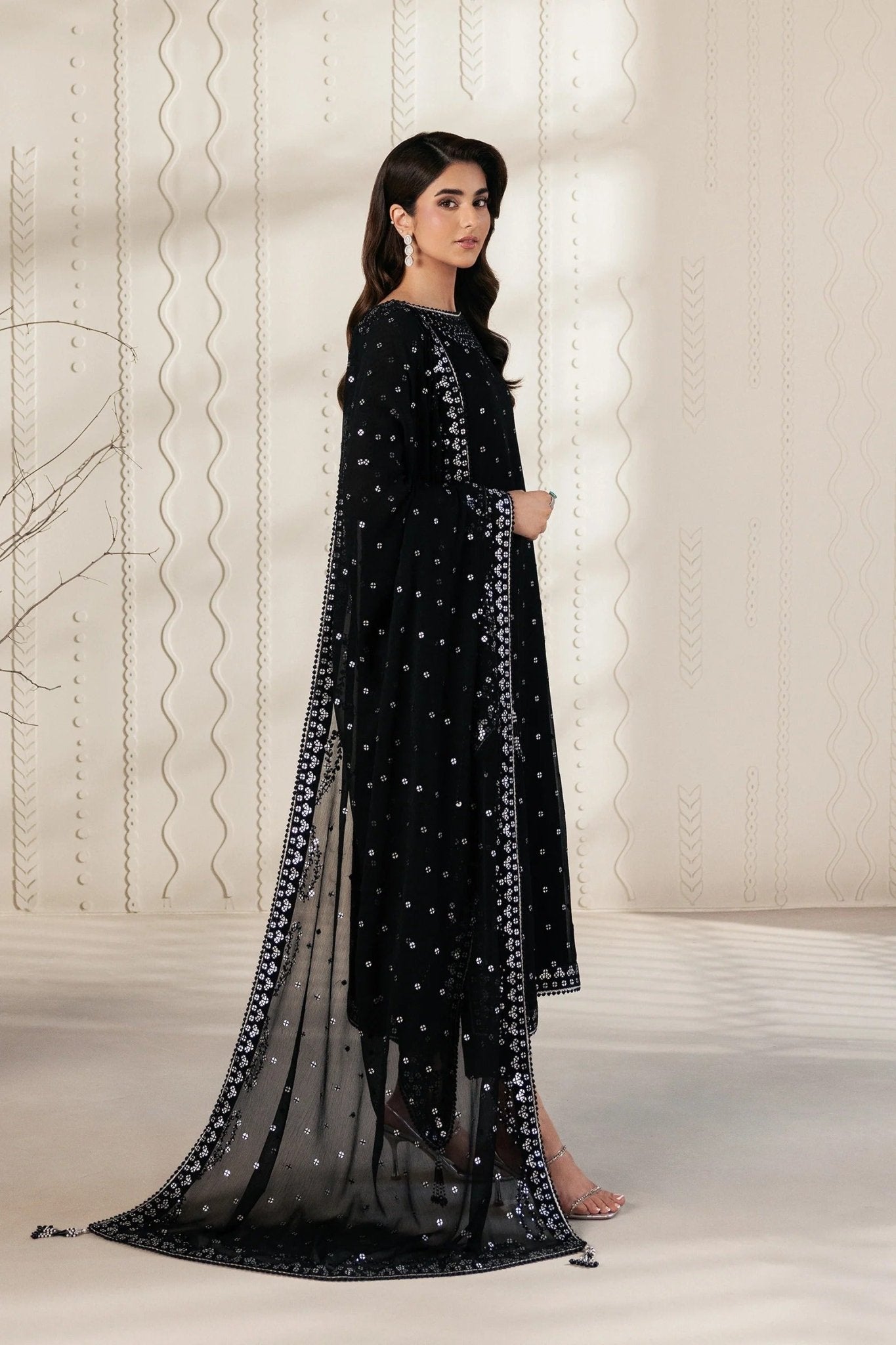 SIYARA | Bayaan Chiffon | Zarif - Portia Fabrics