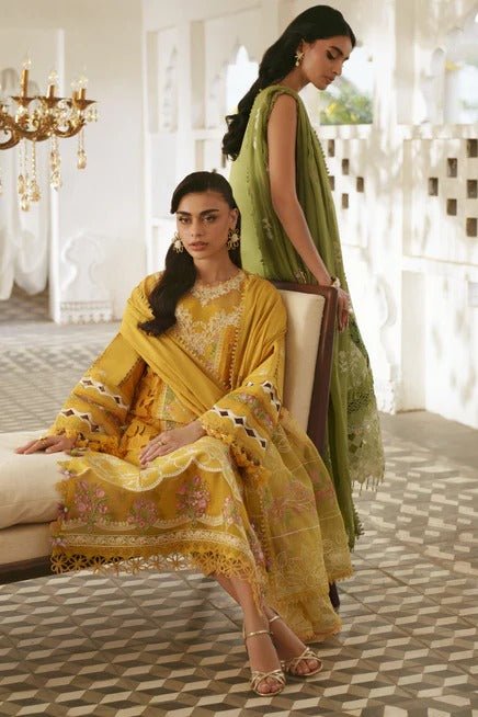 SLA-05 | 3 PC LAWN I Shangrila I Parishay - Portia Fabrics