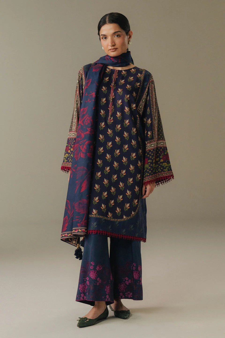 Soft Current-7B | COCO BY ZARA SHAH JAHAN - Portia Fabrics Main image