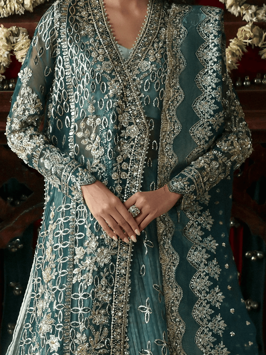 Suhan | SHEHNAI WEDDING FORMALS '26 | Aforzeh - Portia Fabrics