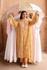 SUNLIT HUE-3PC PRINTED LAWN SUIT | Cross Stitch - Portia Fabrics