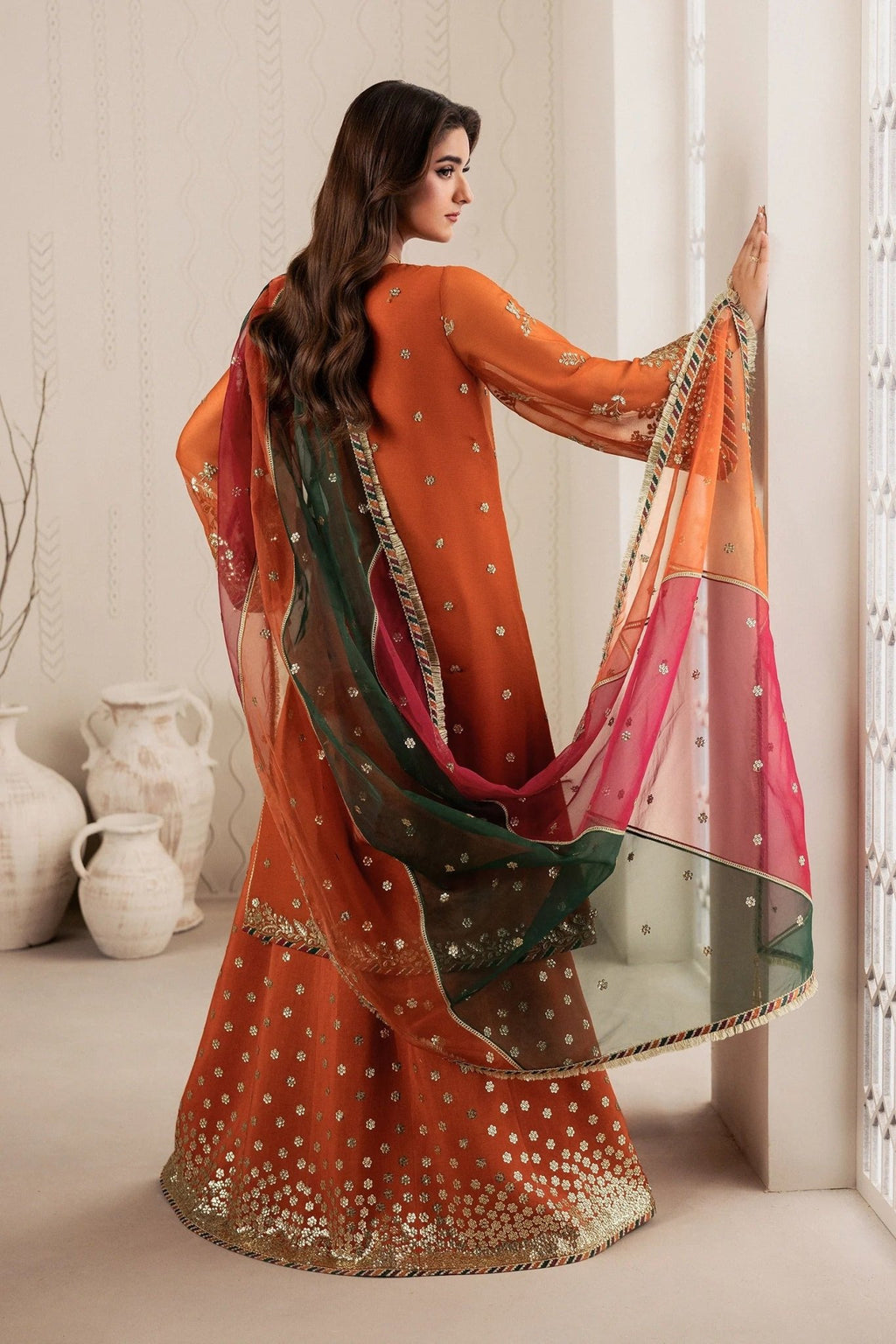 SUNOOR | Bayaan Chiffon | Zarif - Portia Fabrics